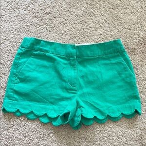 J Crew Scalloped Hem Girls Shorts 10